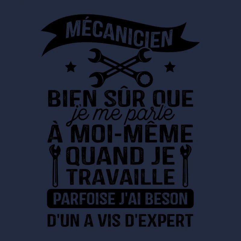 Mécanicien, bien sûr que je me parle à moi-même