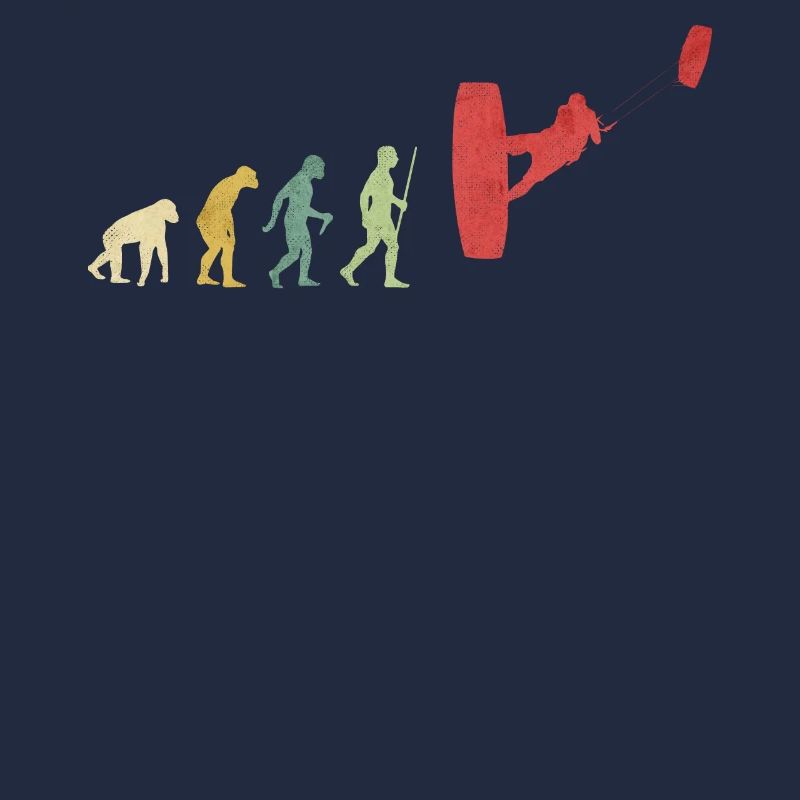 Kite Surfing Surfer Evolution