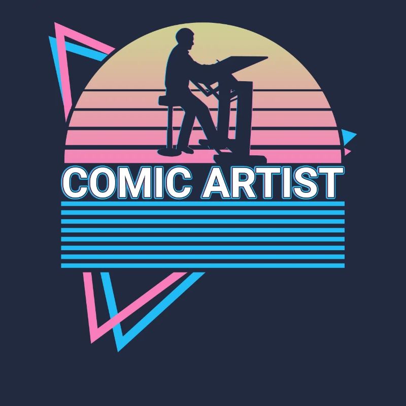 Comiczeichner Retro