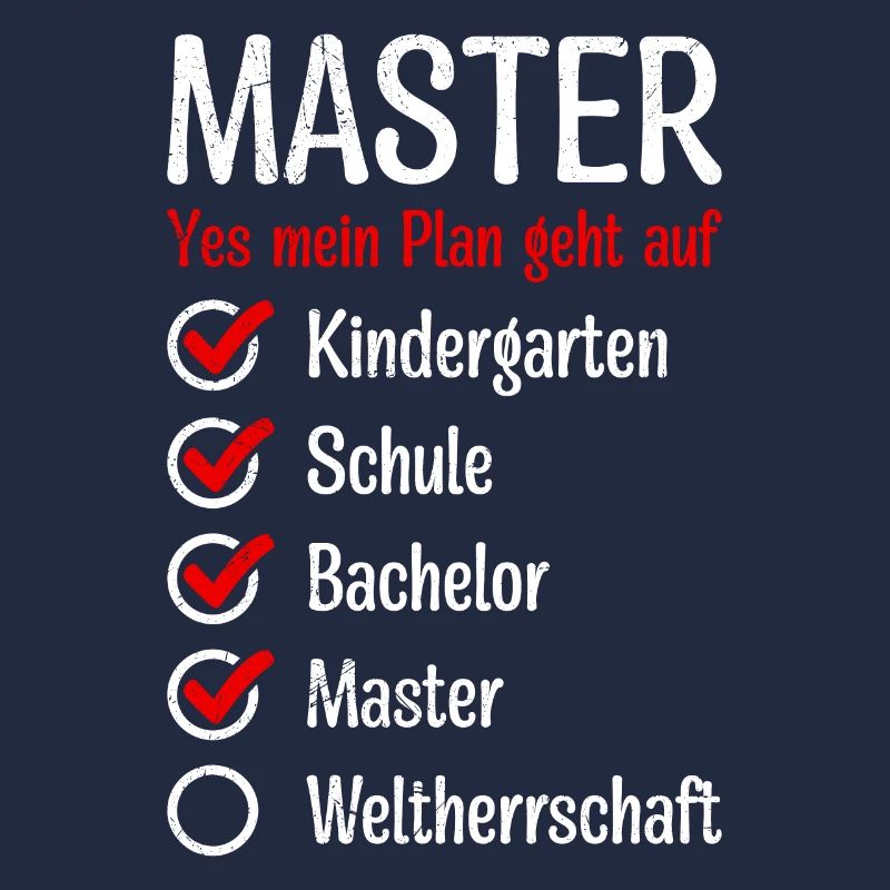 Kindergarten World Domination Master's Degree