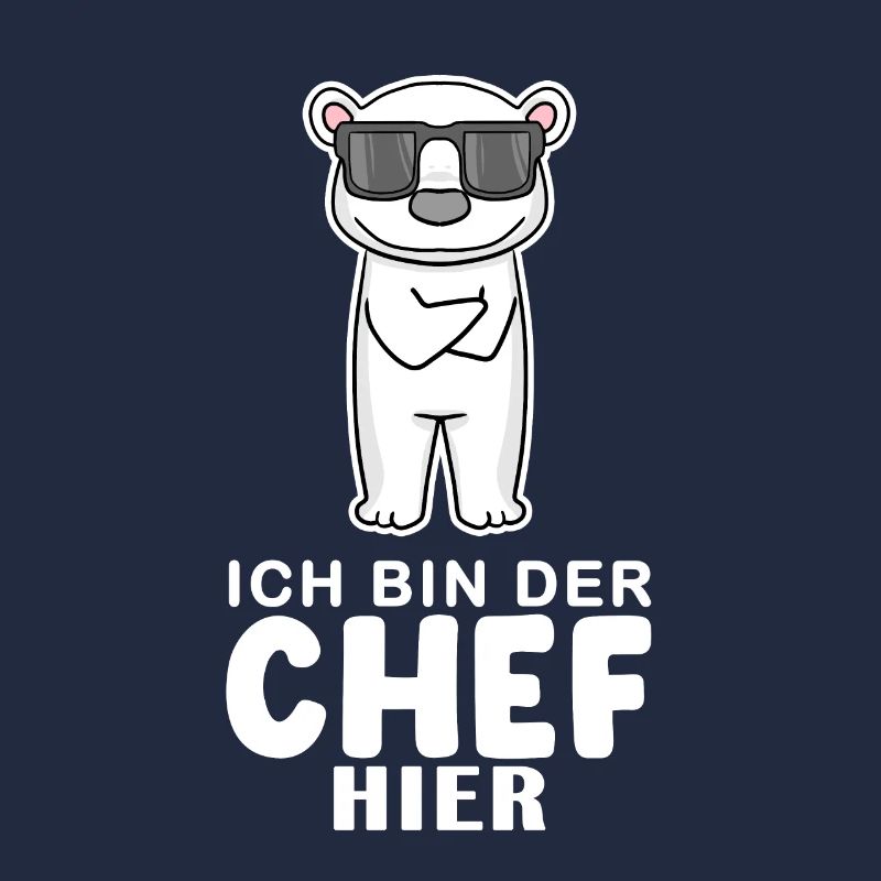 Cool Eisbär Chef Spruch
