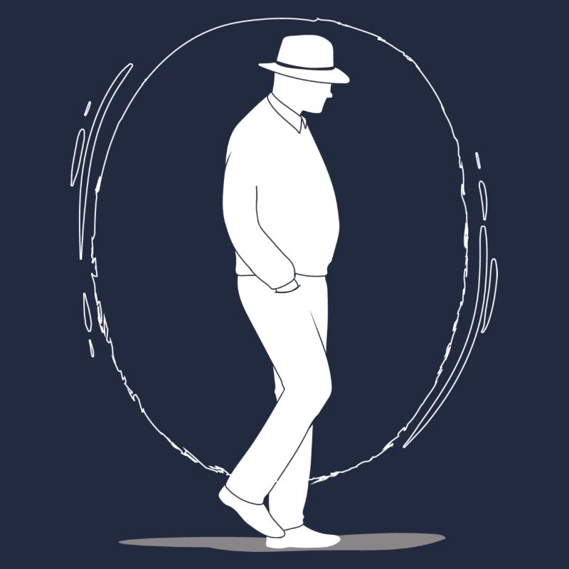 Einsamer Mann