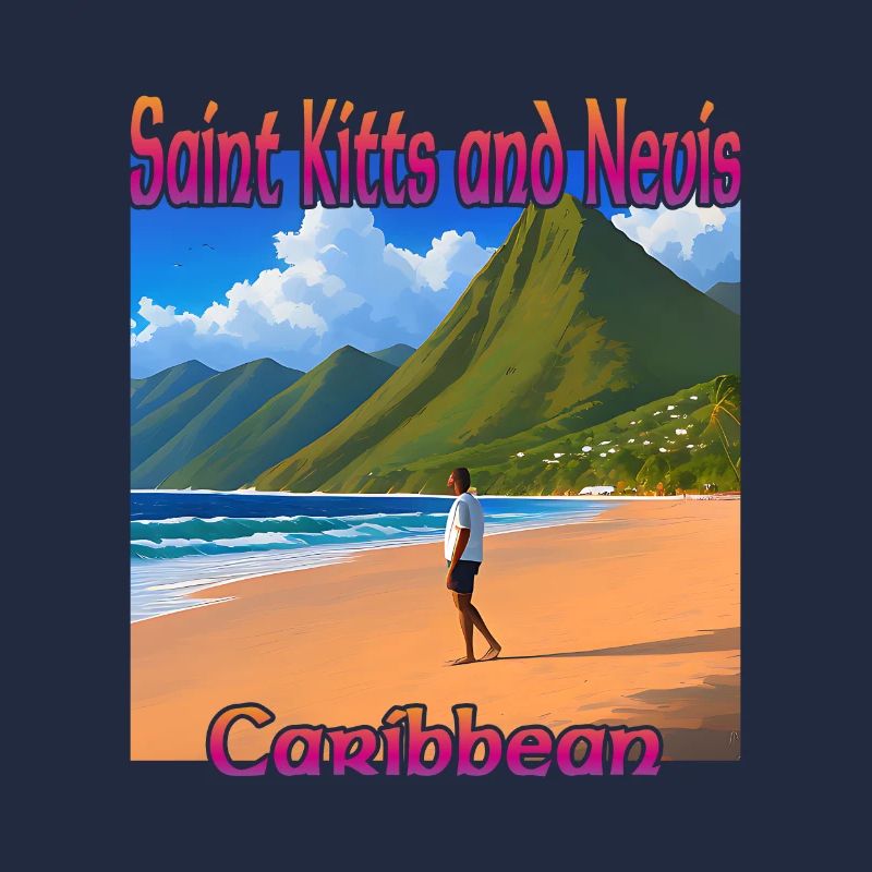 Plage à Saint-Kitts-et-Nevis