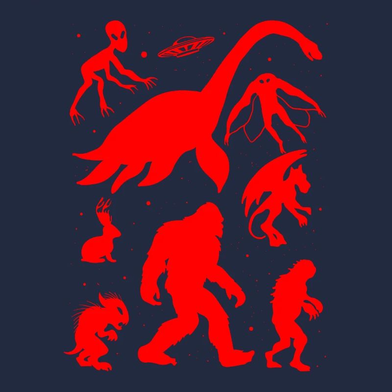 Cryptidcore Esthétique Cryptid Monstres