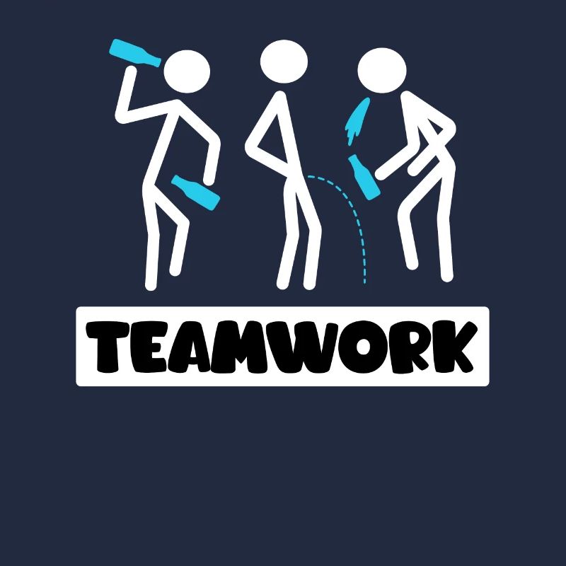 Teamwork Sommerurlaub mit Freunden Spring Break