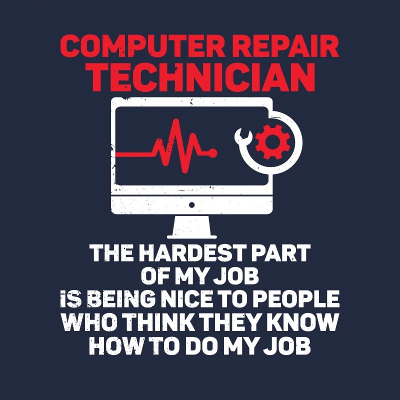 Computerreparaturtechnologie -Support -Technologie