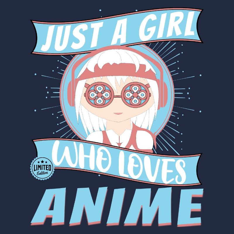 Nur ein Mädchen was Anime liebt.