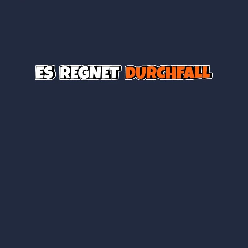 Es regnet Durchfall