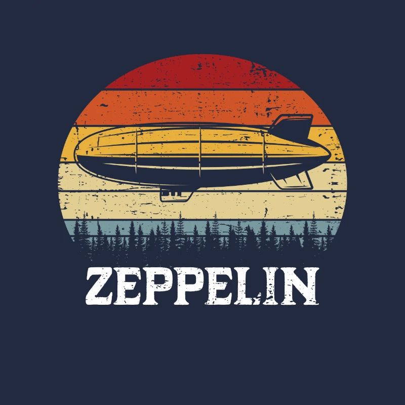 Zeppelin Avion Dirigeable Aviation guidée