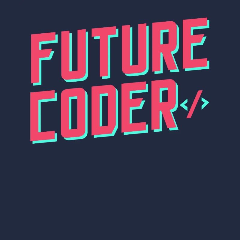 Zukünftiger Coder Coding Code Programmierer