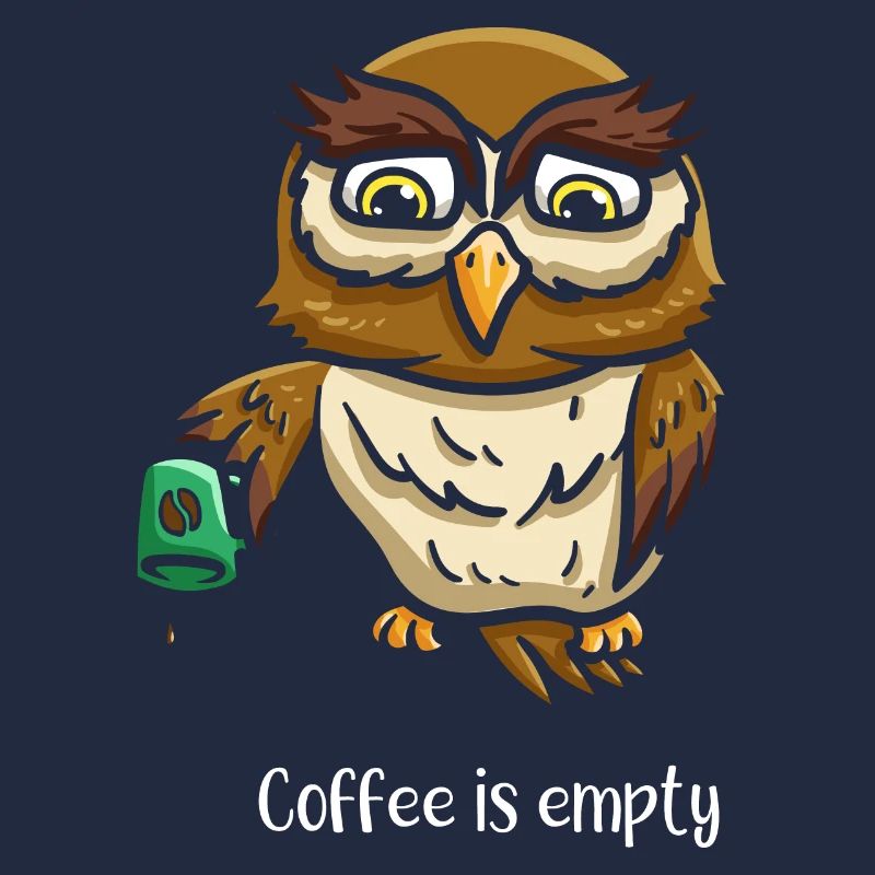 empty coffee ornithology