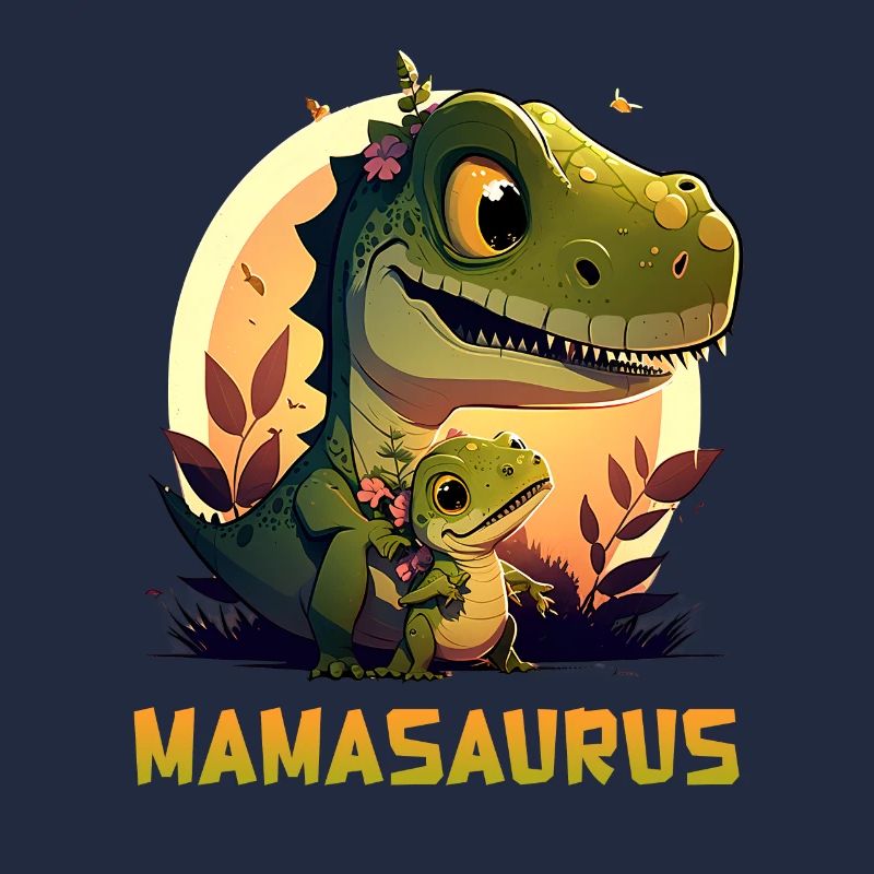 Mamasaurus Muttertag Mama Dinosaurier Mom