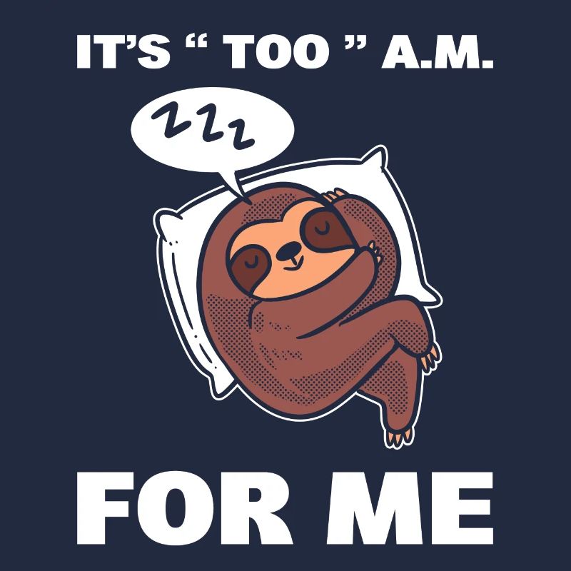 Sleeping sloth sleepyhead