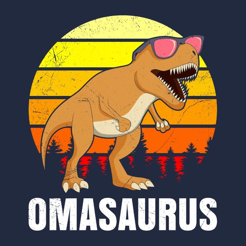 Omasaurus Muttertag Großmutter Dinosaurier