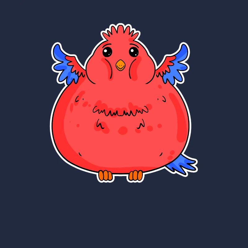 Grosse bite de perroquet drôle