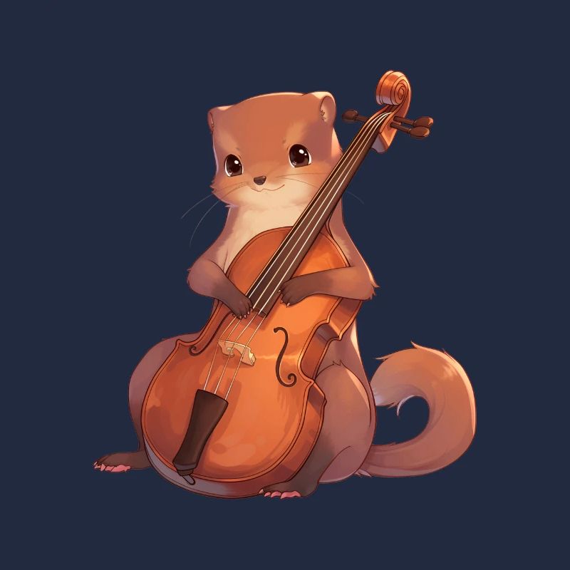 Mungo joue du violoncelle