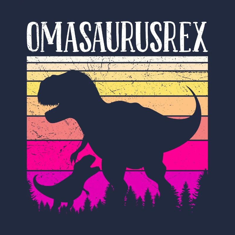 Omasaurus Muttertag Großmutter Dinosaurier