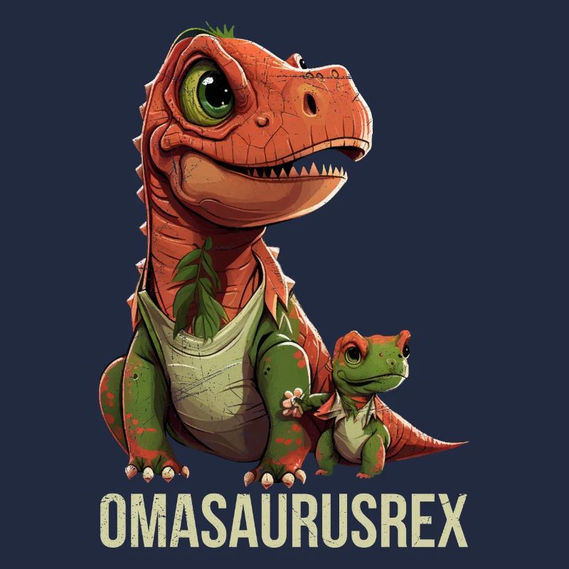 Omasaurus Muttertag Großmutter Dinosaurier