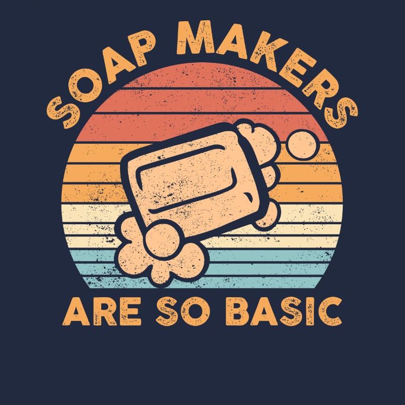 Funny soap making soap maker