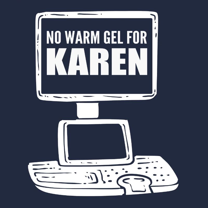 Échographiste drôle Technicien en échographie