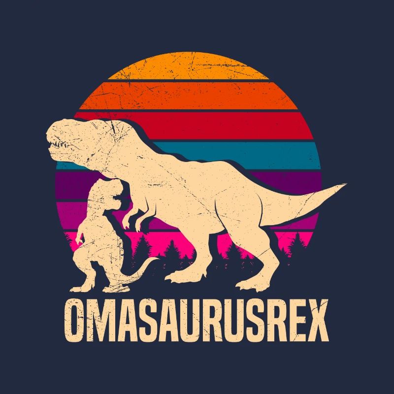 Omasaurus Muttertag Großmutter Dinosaurier