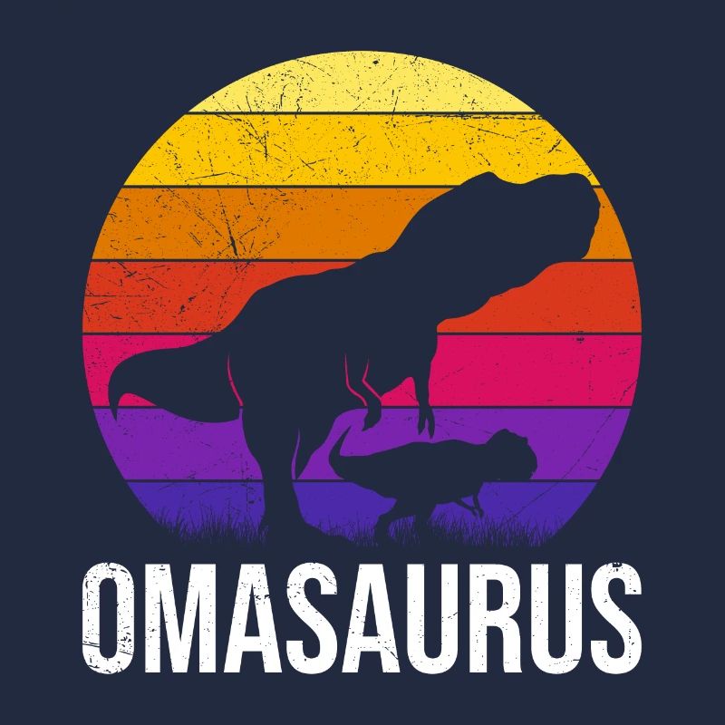 Omasaurus Muttertag Großmutter Dinosaurier