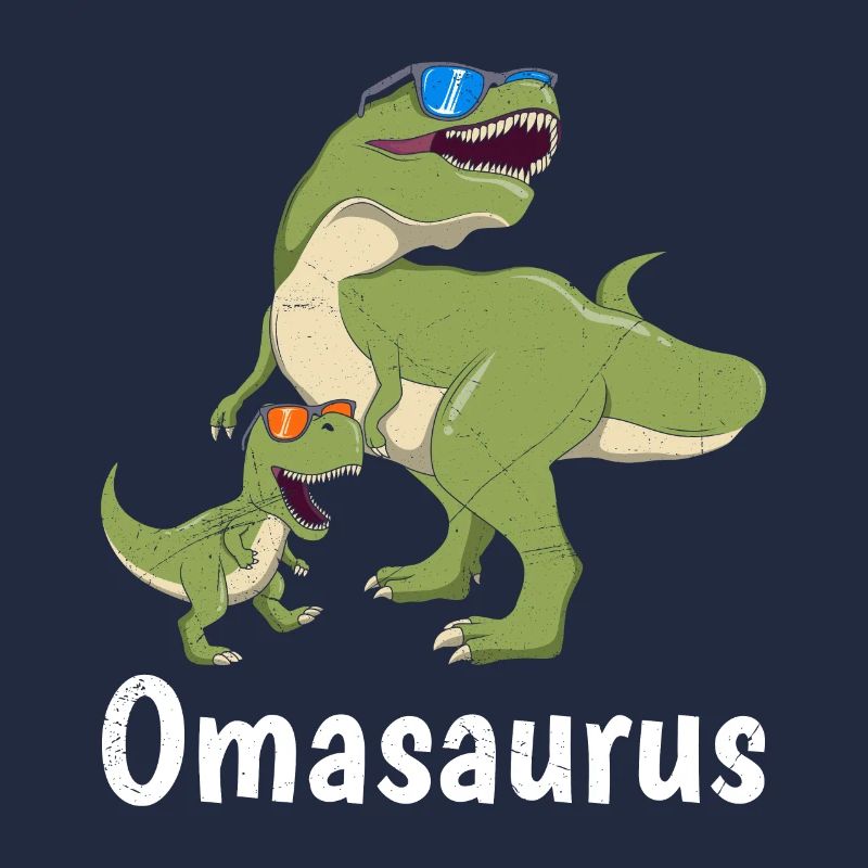 Omasaurus Muttertag Großmutter Dinosaurier
