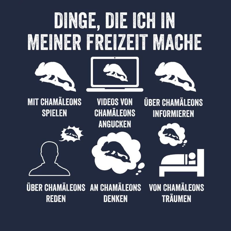 Dinge, die ich in meiner Freizeit mache Mit Chamäl