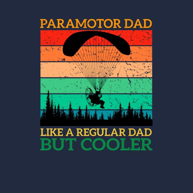 Paramotor Papa Paramotor Pilot Gleitschirm Liebhaber