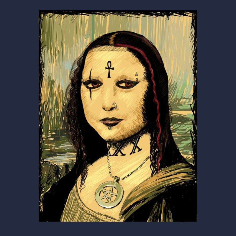 Gothic Goth Mona Lisa