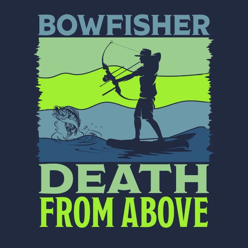 Bogenfischen Bowfisher Death from above Bogenjäger