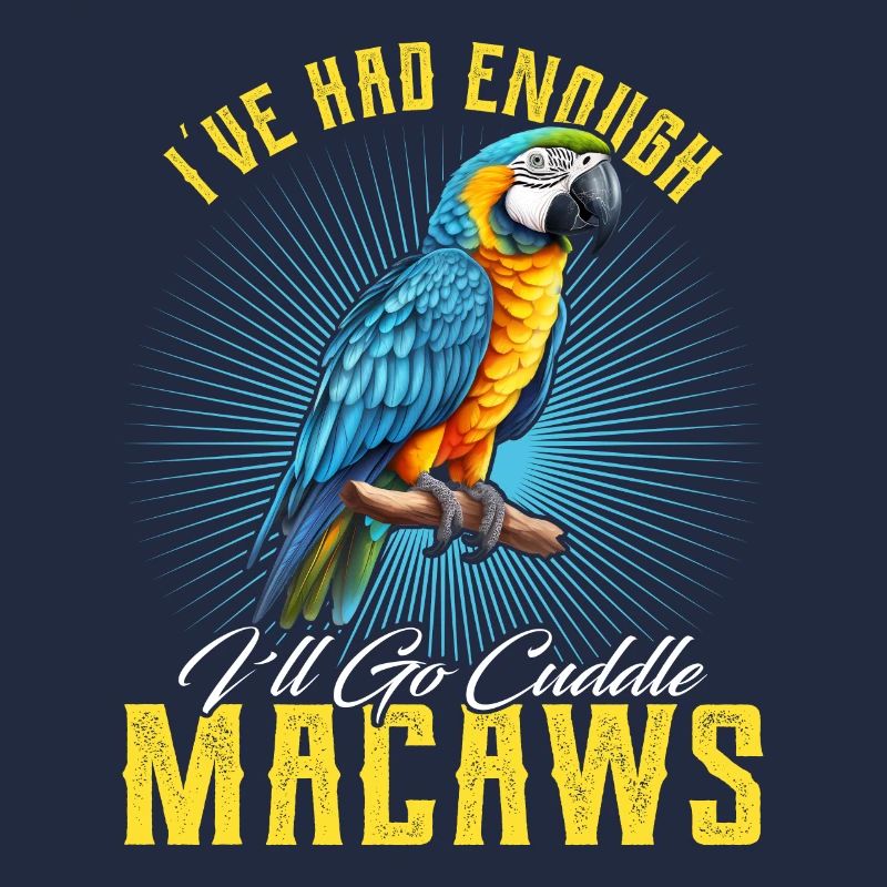 Ara Vogel I ́ve had enough I ́ll go Cuddle Macaws