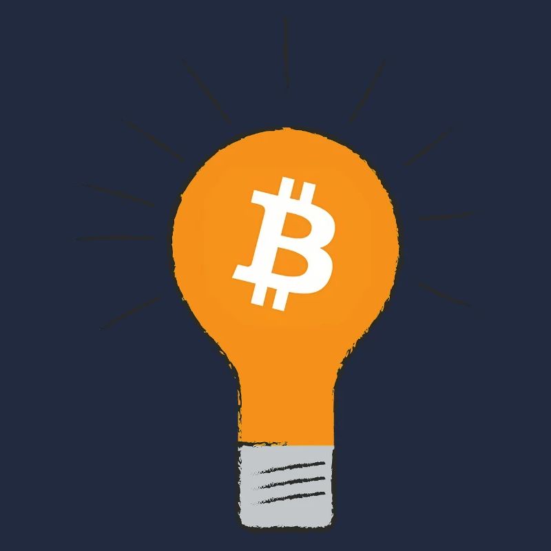Bitcoin Glühbirne idee