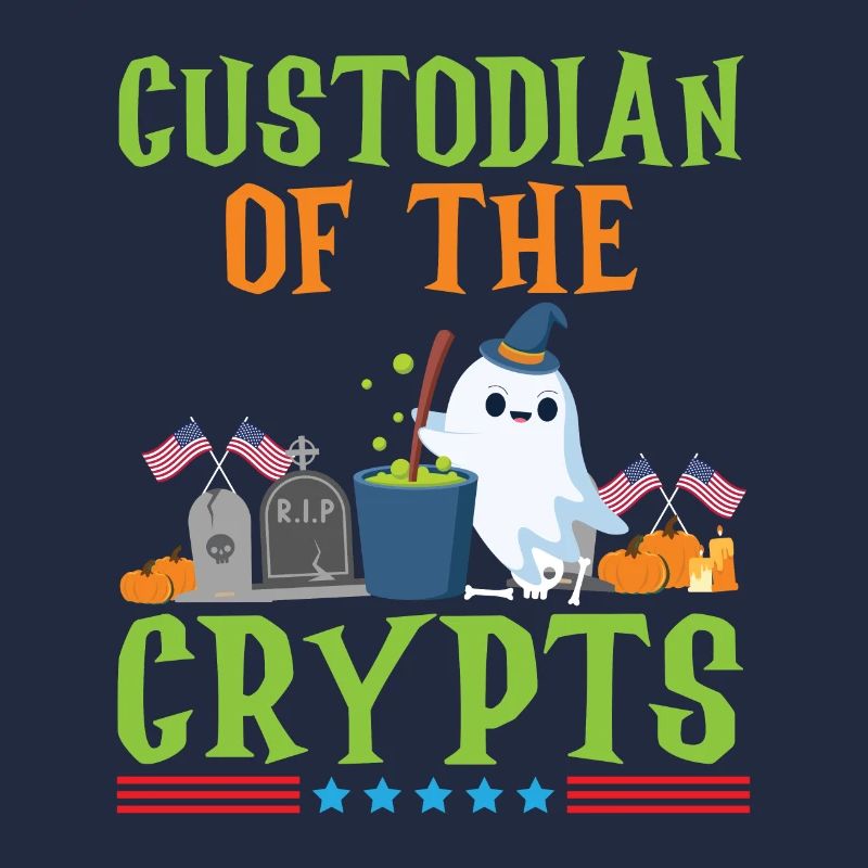 Custode de la crypte Gardien de l’école Halloween