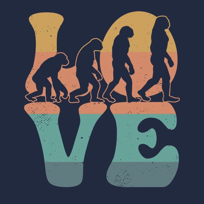 Charles Darwin Evolutionstheorie LIEBE