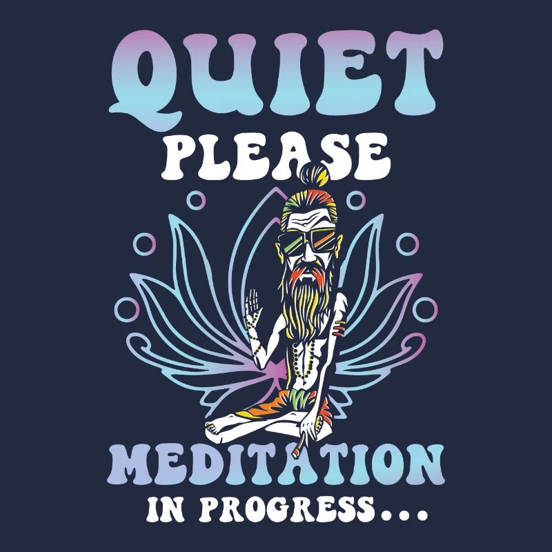 Quiet Please Meditation In Progress