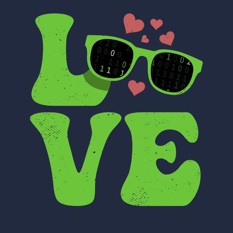 Codierung Coder Programmierer LIEBE Programmierung