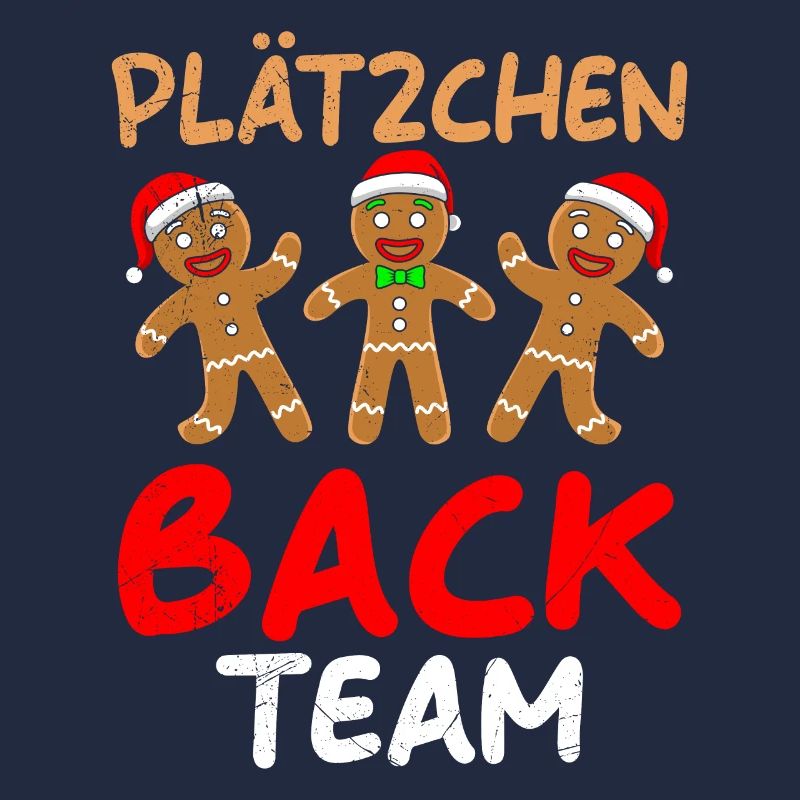 Plätzchen Back Team Lebkuchenmann Kekse