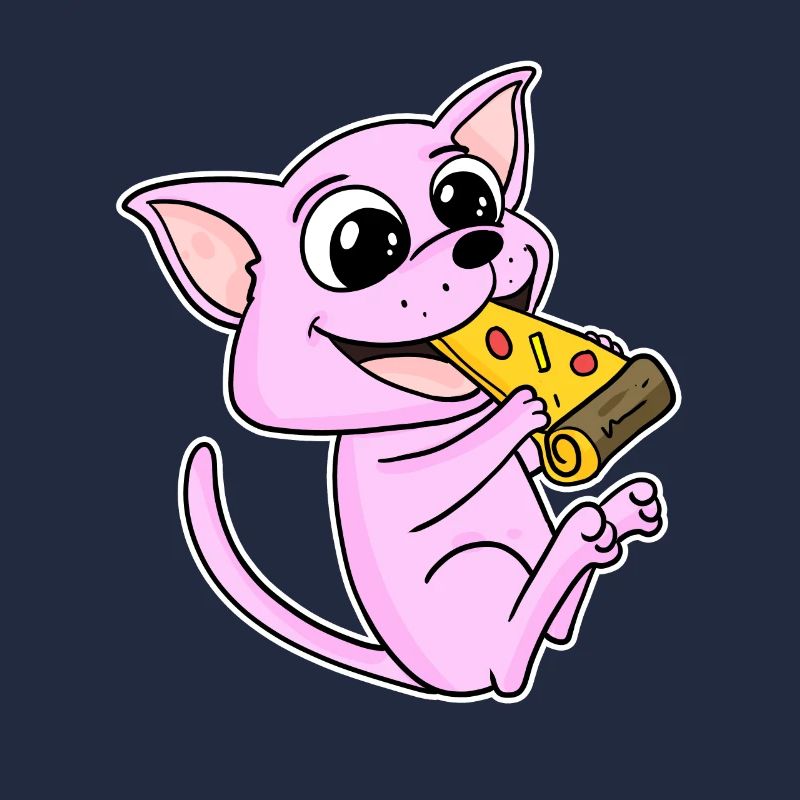 Sphynx Cat Pizza