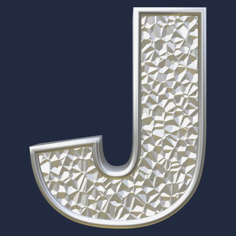 J, letter, letter J, initial, initial J, monogram,