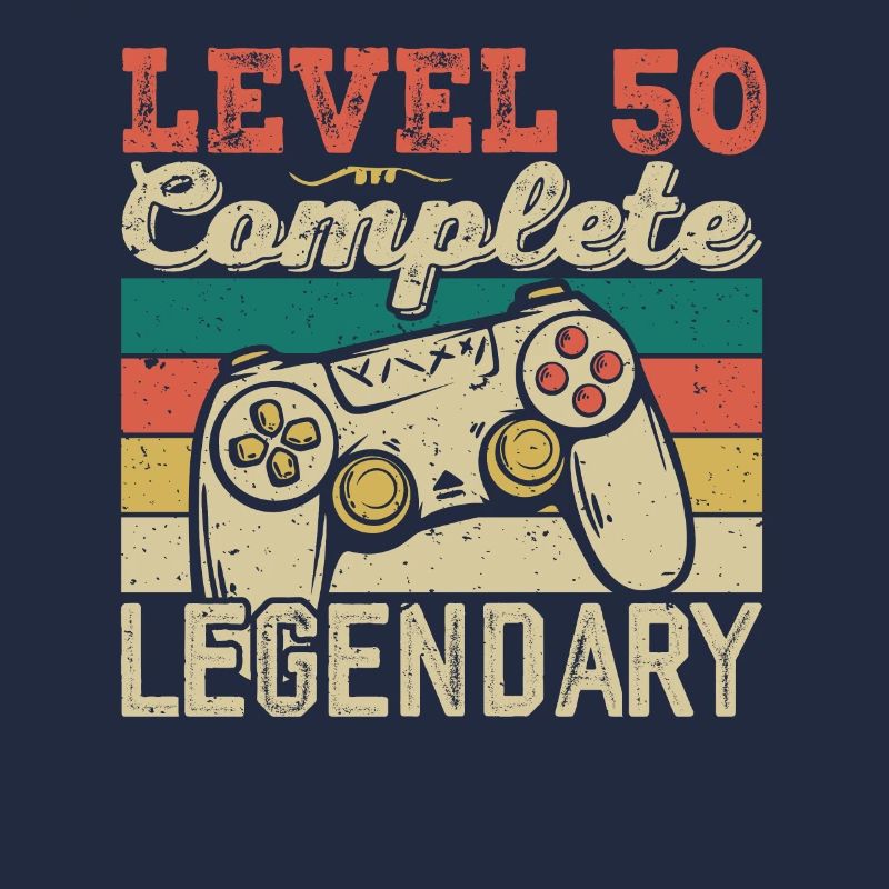 Level 50 Complete, 50th Birthday Gift