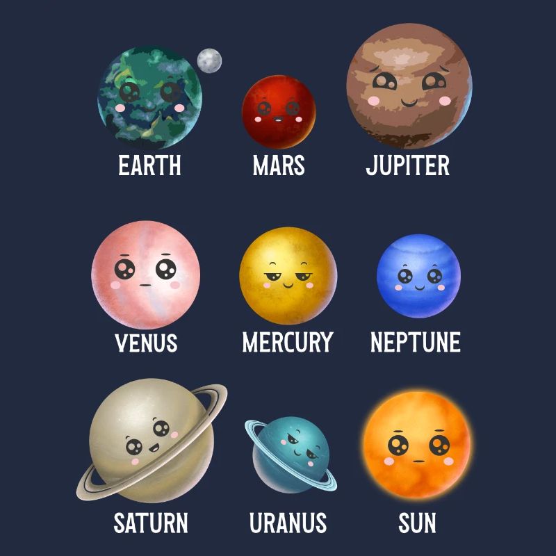 Solar System, Planets, Science Space, Astrology