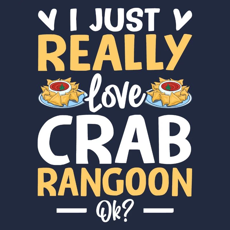 Krabben-Rangoon Chinesisches Essen