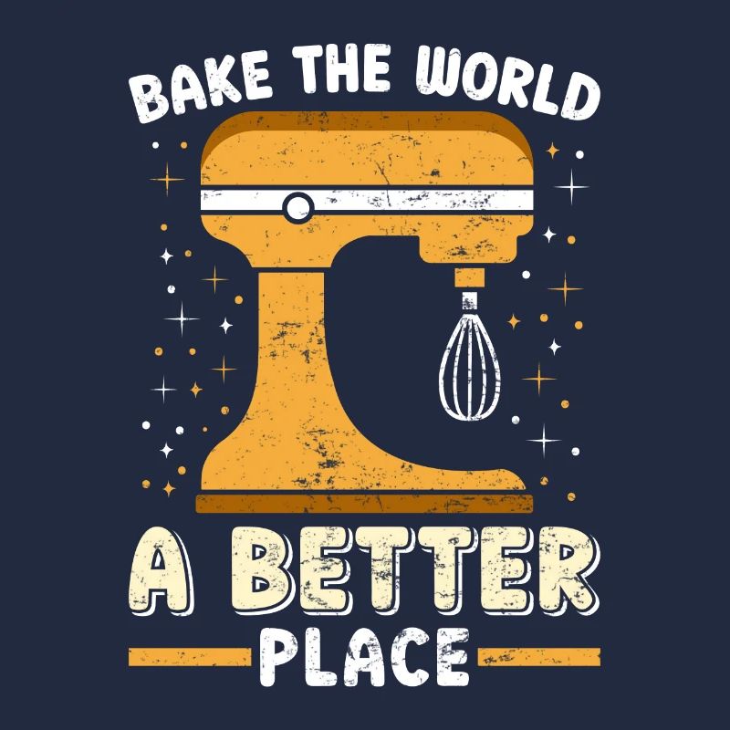 Bäcker Bake the World a Better Place Backfans
