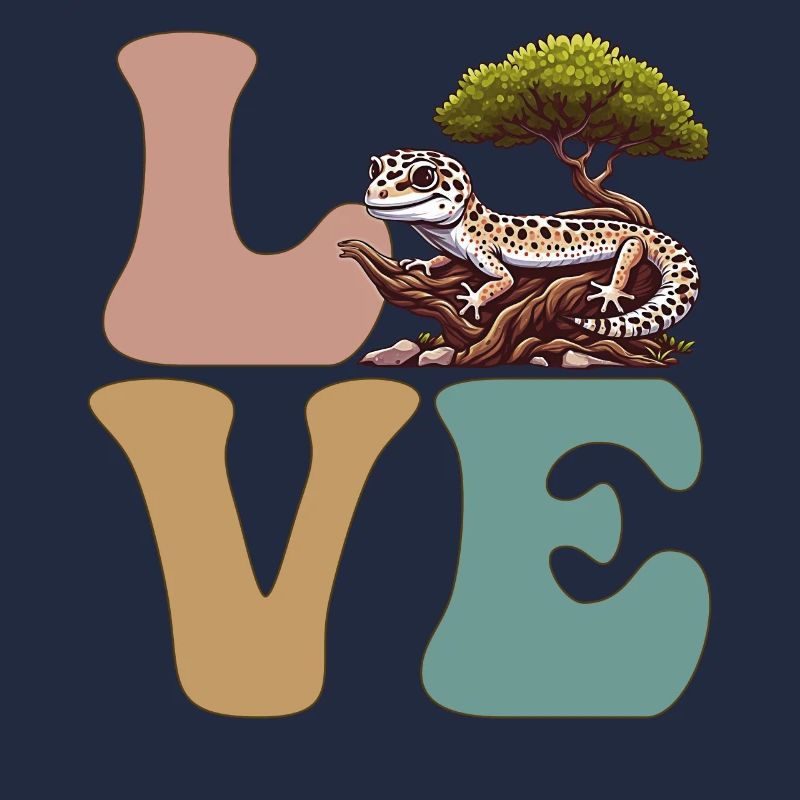 Leopardgecko Eidechse Reptil