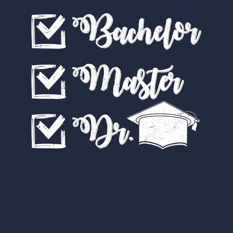 Bachelor Master Dr. Master's Thesis completed