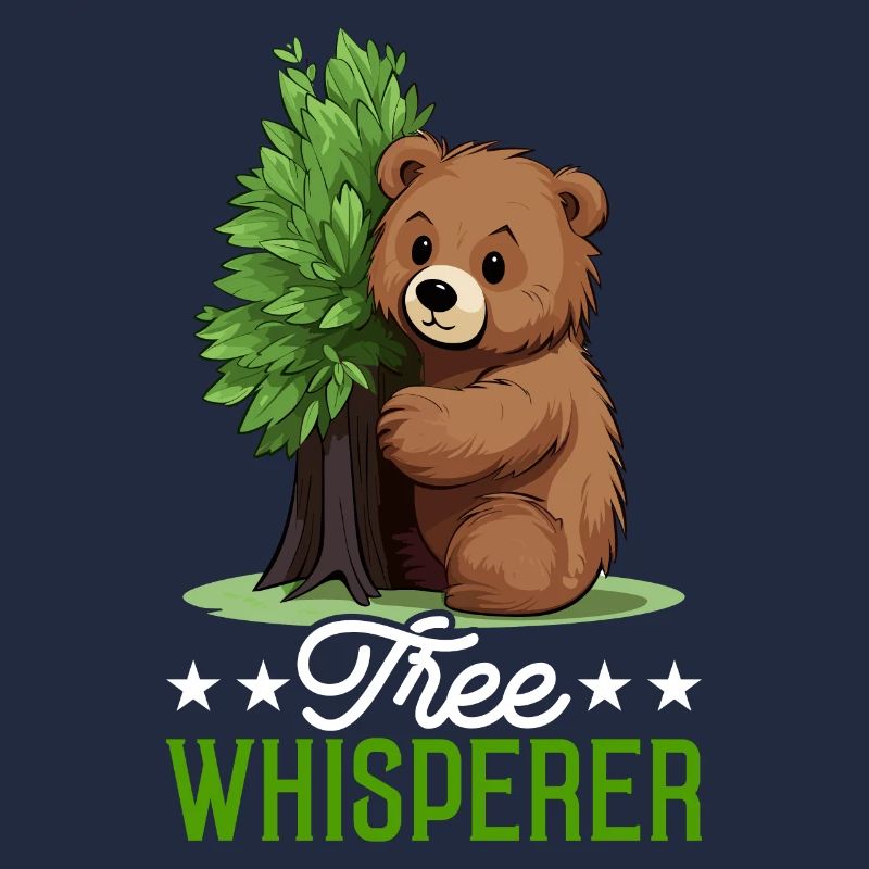 Tree Hugger Environmentalist Bear