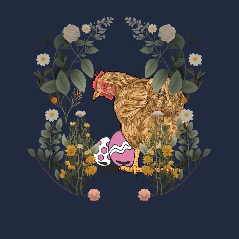 Easter, Easter Eggs, Hen, Chicken, Rural, Nature, Eggs