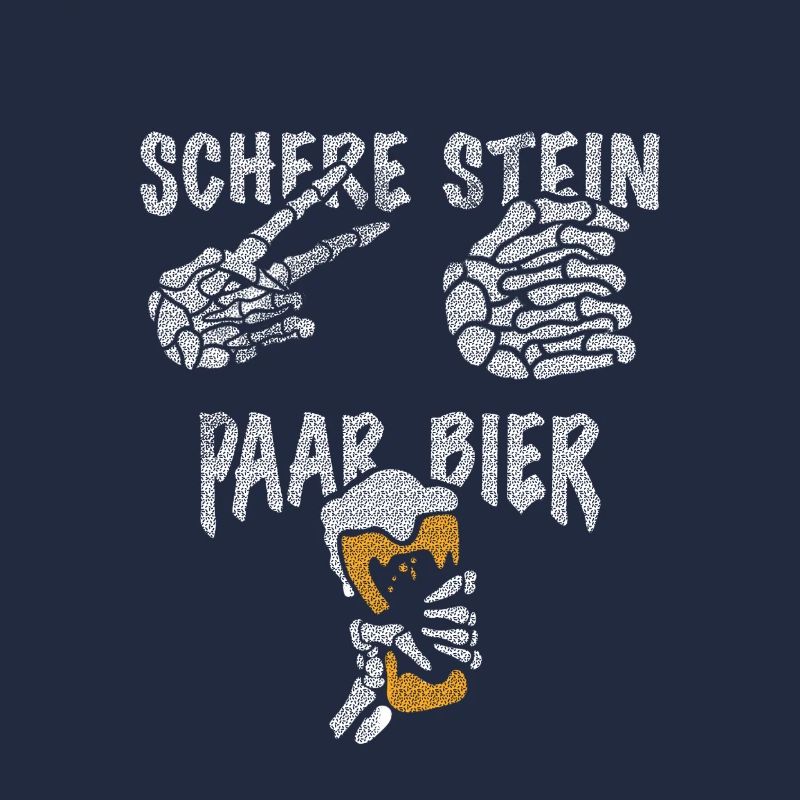 Schere, Stein, Paar, Bier - das perfekte Outfit
