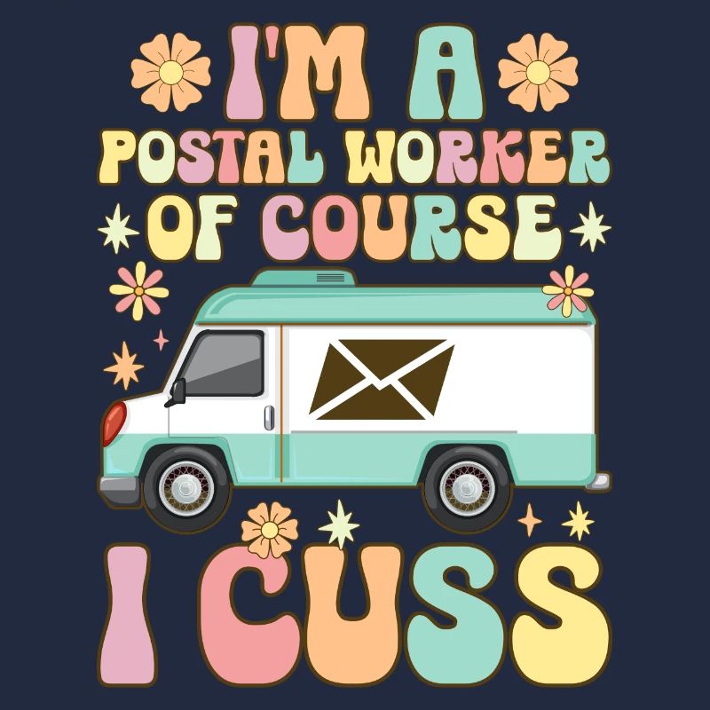 Ich bin ein Postangestellter Ich schimpfe Postdien